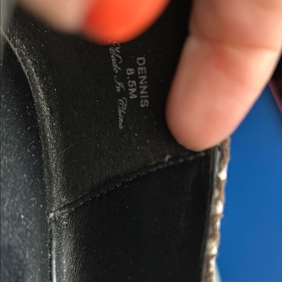 Donald J. Pliner Dennis python Mary Jane flats  8.5 - Picture 6 of 6